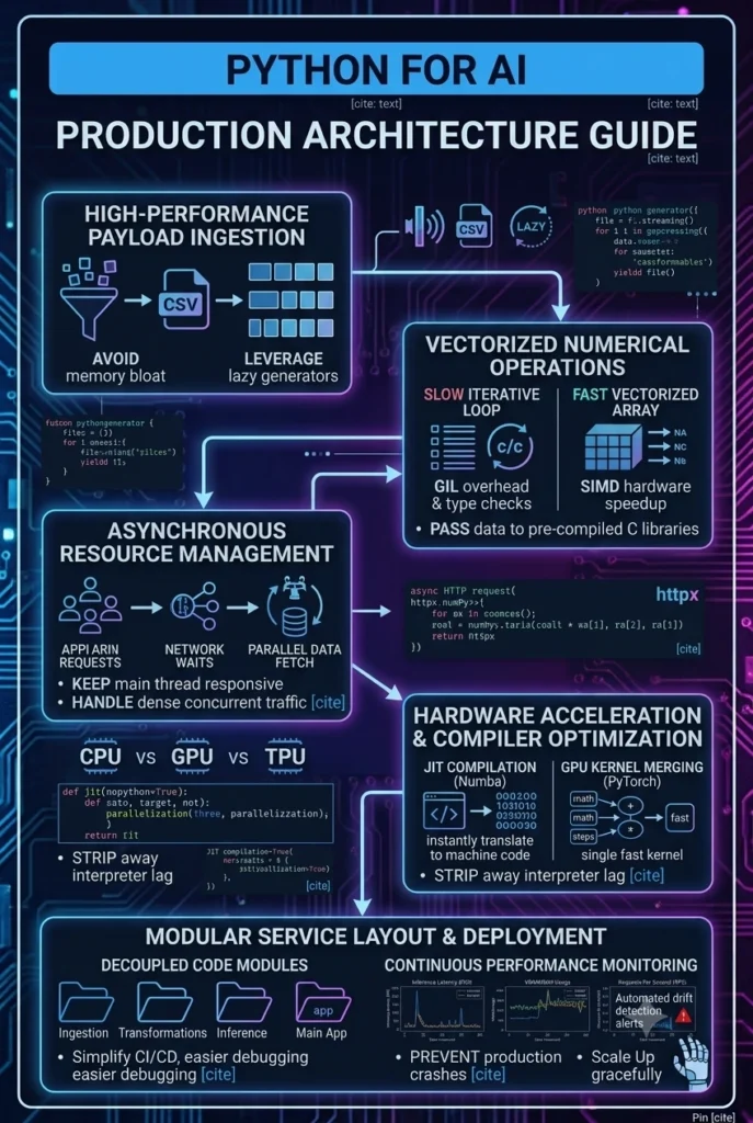 python for ai system architecture and execution pipeline framework